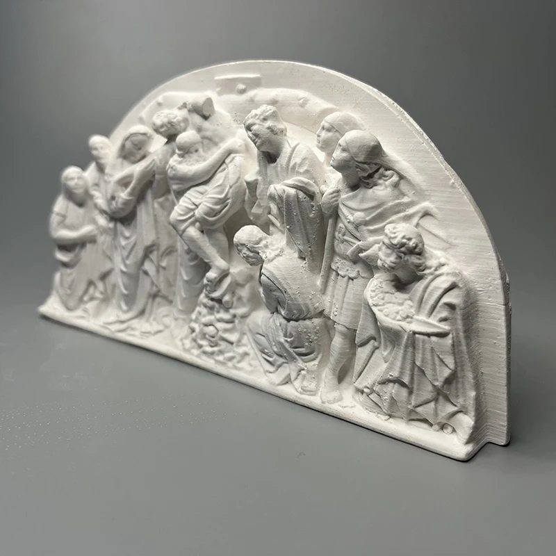 

Nordic ins retro three-dimensional relief sculpture plaster statue home decoration ornamentancient Roman three-dimensional print