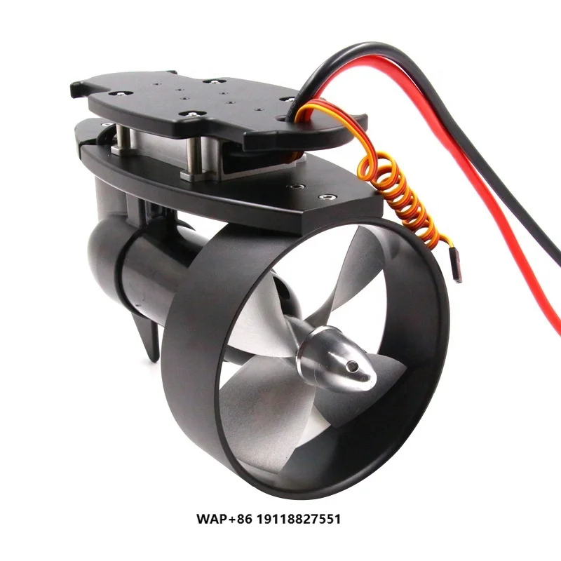 

KYO-10T 10Kg 24V Underwater Thruster Metal Waterproof Brushless Motor Built-In ESC CW/CCW for ROV/AUV/Unmanned Vessel