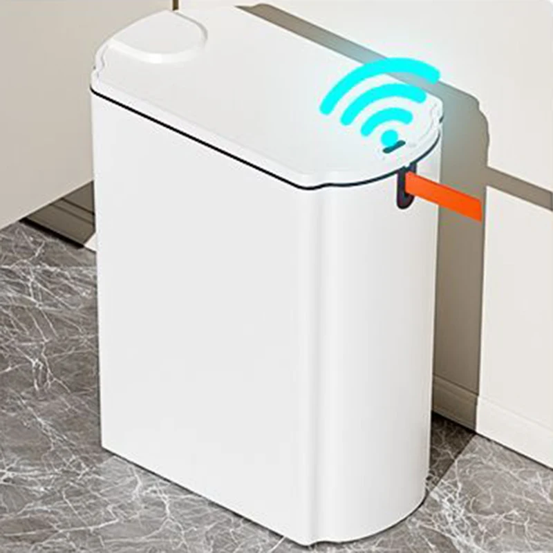

Умный мусорный бак, бытовой автоматический датчик, мусорные баки, мусорное ведро для ванной комнаты, роскошные мусорные баки для ванной комнаты, большая вместимость