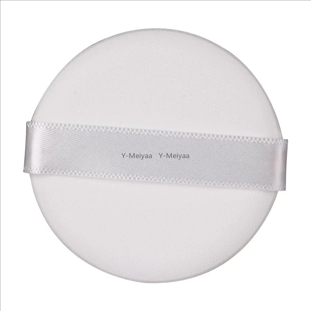 MJ Mini Round Air Cushion Puff Cienka, lekka gąbka do podkładu, sucha i mokra, podwójnego zastosowania