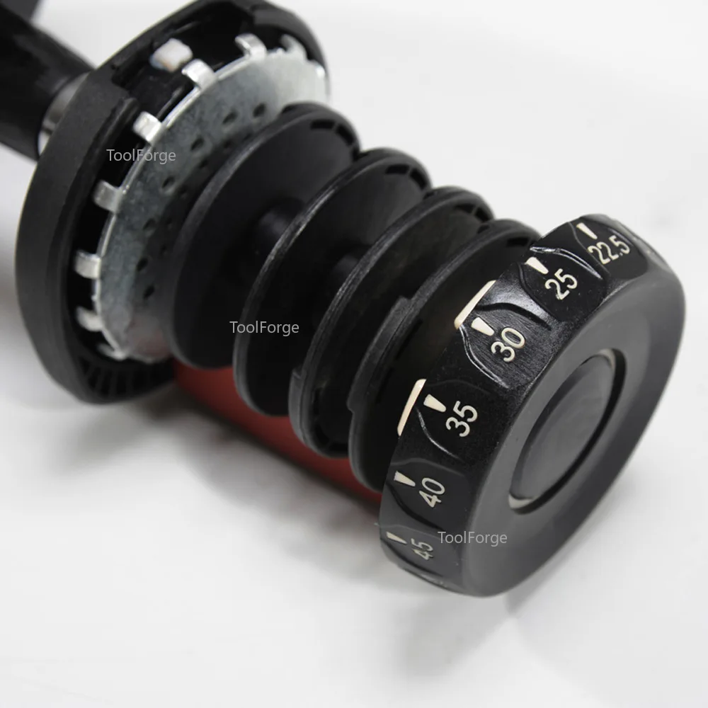 

2.5-24kg Quick-adjust dumbbells home fitness equipment rubber-coated kg Yaling fitness dumbbells adjustable weight