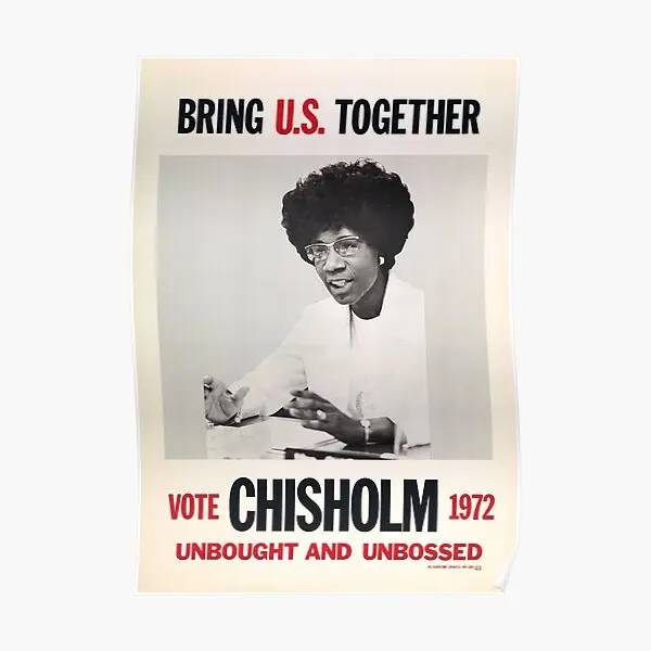 

Винтажный постер Shirley Chisholm, домашний Забавный настенный принт, фотография стены, Декор, ВИНТАЖНАЯ фотография, без рамки