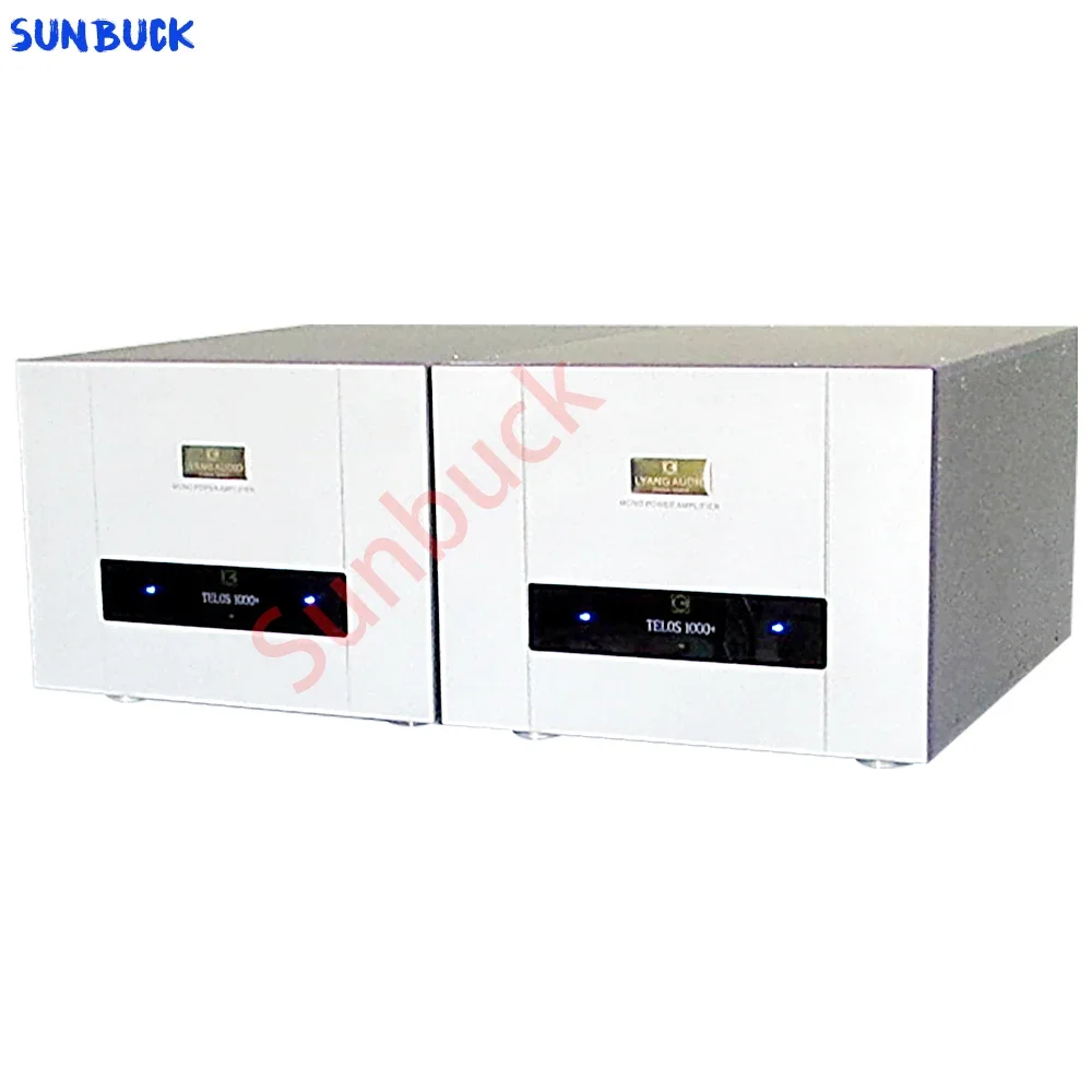 Sunbuck T1000 PRO Tube Preamp balanced remote control hifi Preamplifier Tube preamplifier TELOS 1000 Rear power amplifier set