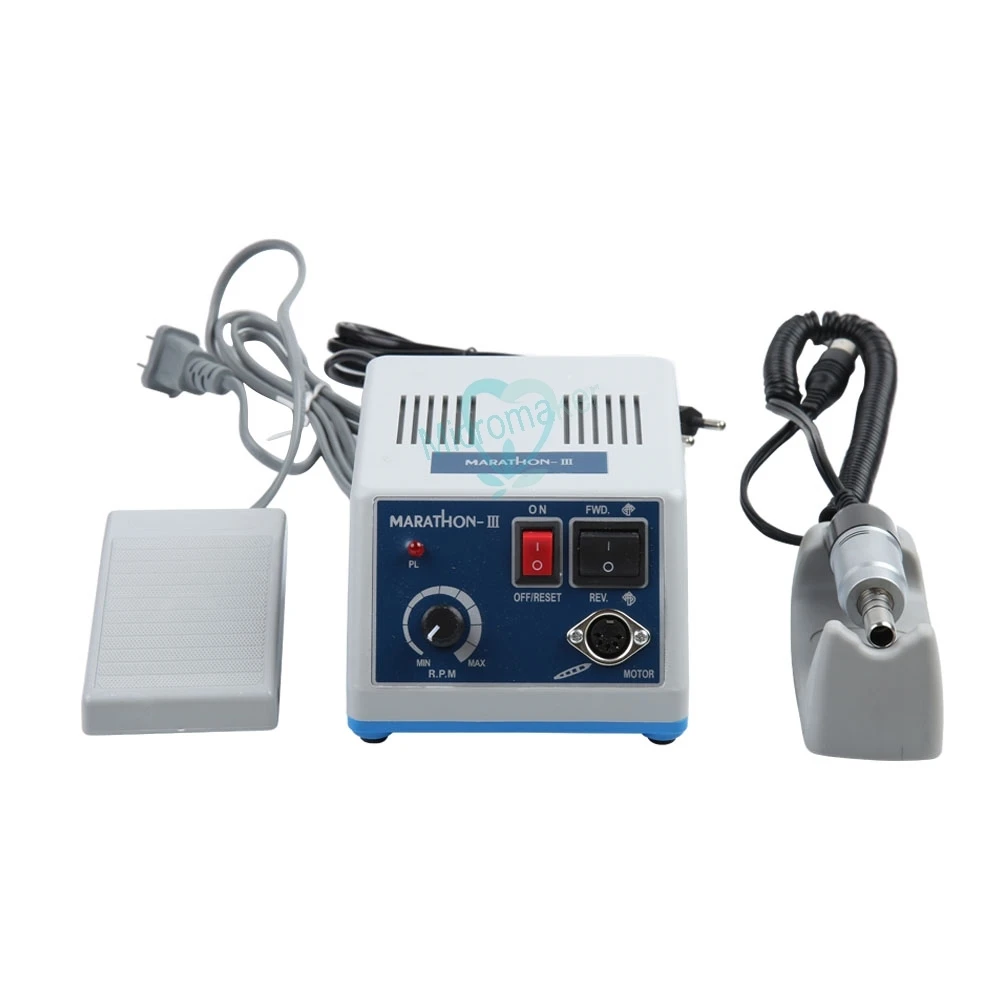 New Dental 35000 RPM SHIYANG Micro Motor N3 S05 With Foot Switch System + Micromotor Handpiece for Cutting Grinding Polishing