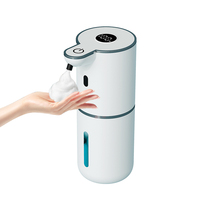 Automatic Foam Soap Dispenser Touchless Infrared Sensor Hand Free Soap Hand Sensor Dispenser Smart Foam Machine USB Rechargeable