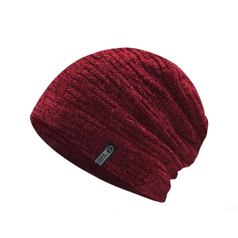 New Fashion Men Warm Beanies Knitted Hat Caps For Women Winter Bonnet Brand Style Coloful Hip Hop Beanie Skullies For Male Hats