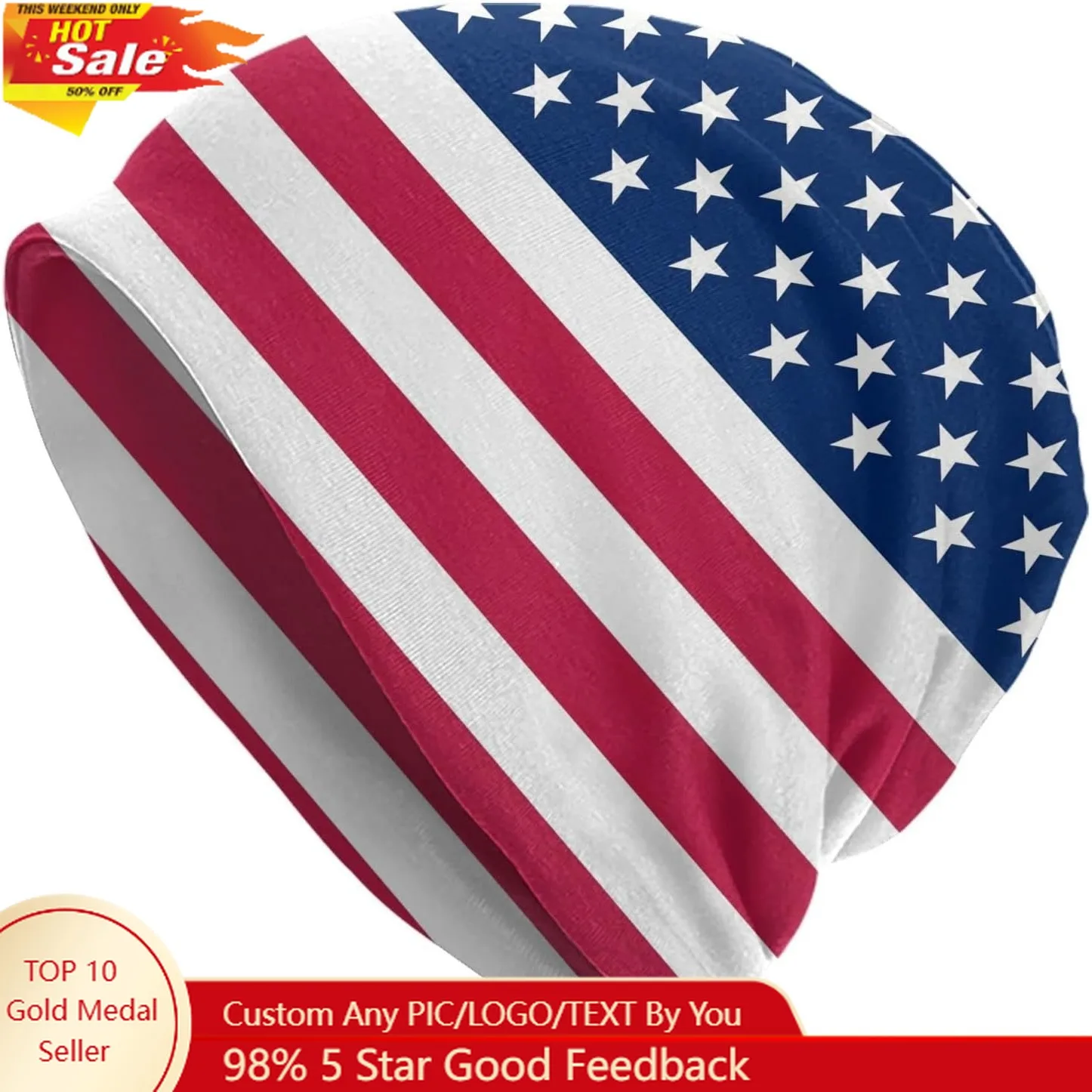 

Casual Scarf Bandana Loose Hat Stretch Headwear Beanie Hat