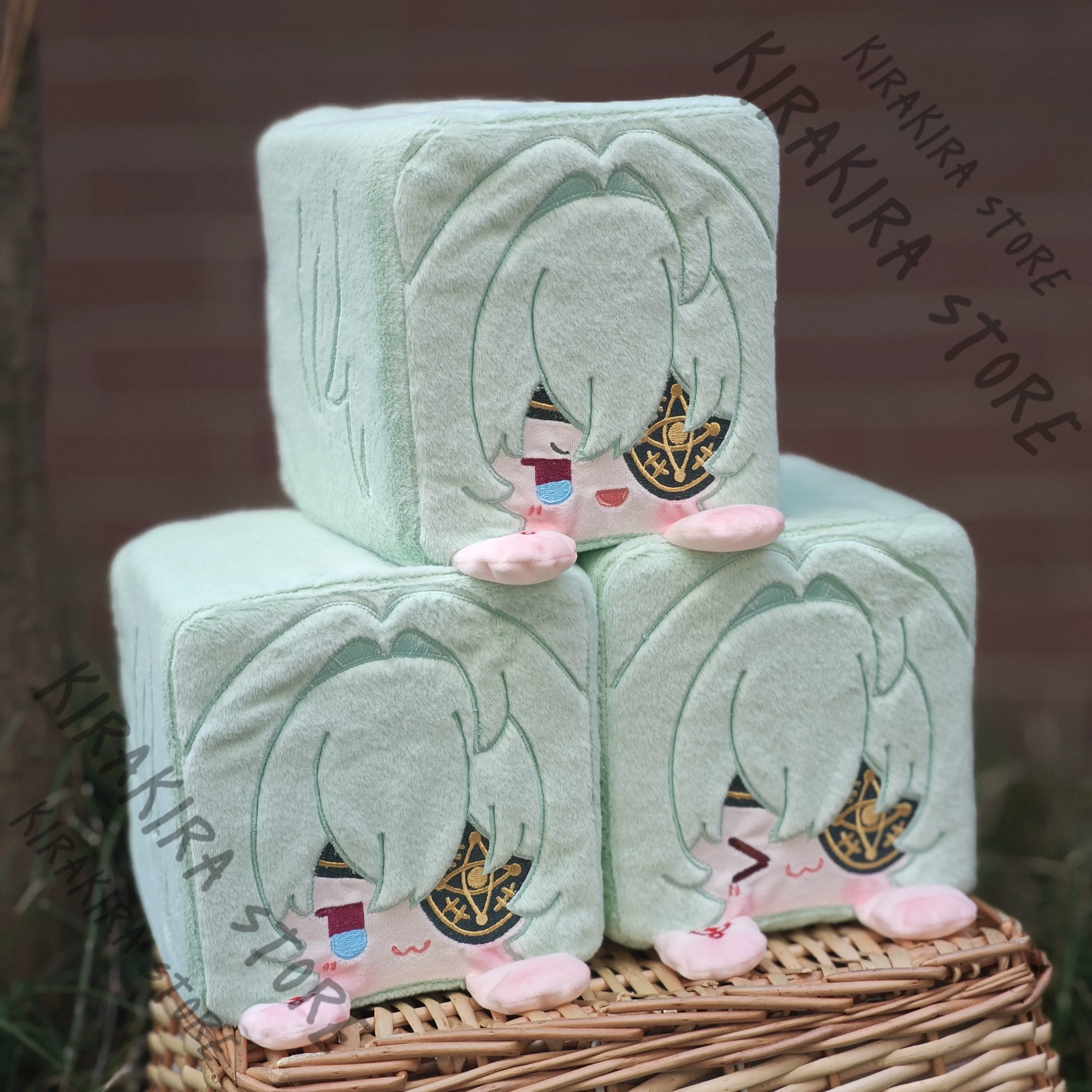 

Honkai: Star Rail Anaxa Puppet Action Figure Cube Sugar Maumet Cotton Mascot Ornaments High Quality Manga Merchandise Gifts