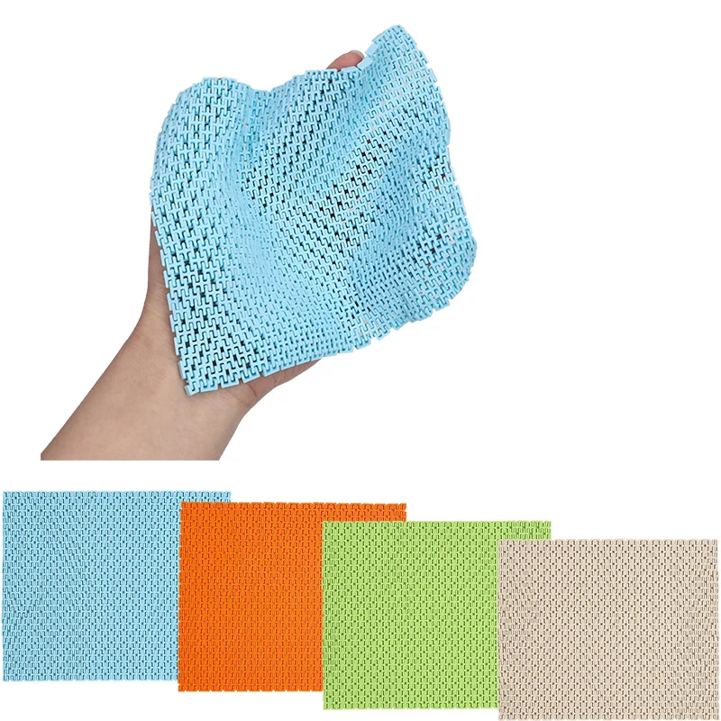 4 Styles 3D Printed Decompression Carpet Sensing Grid Fidget Toy Relieving Stress