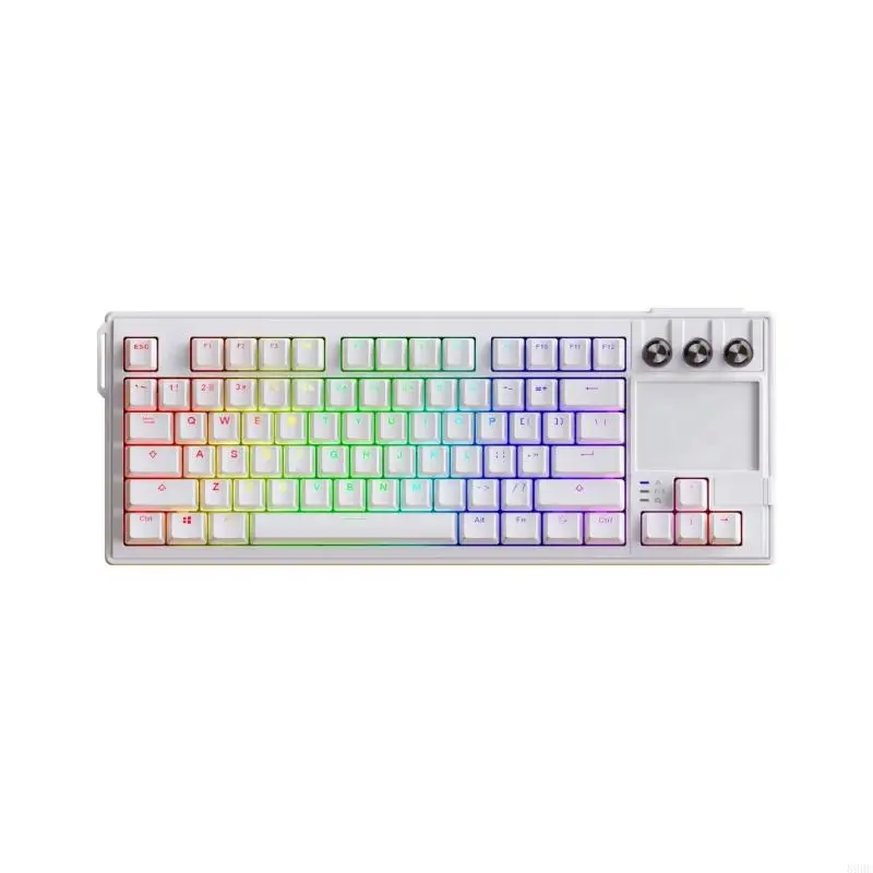 LCD Mechanical Input Device with Customizable Features for Efficient Broadcasting and Play 896C