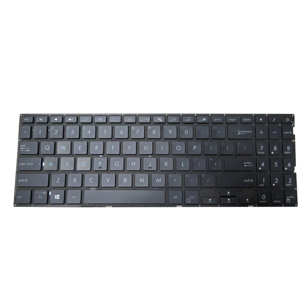 US Keyboard For ASUS X571 X571GT X571L X571LH X571LI SN6581BL SG-A0020-XUA AEXKTU02010 With Backlit Without frame