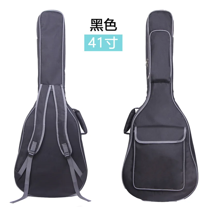 Waterproof Oxford Fabric Guitar Case Gig Bag Double Straps Padded Guitar Bag Backpack Carry Case 36 39 41 Inch