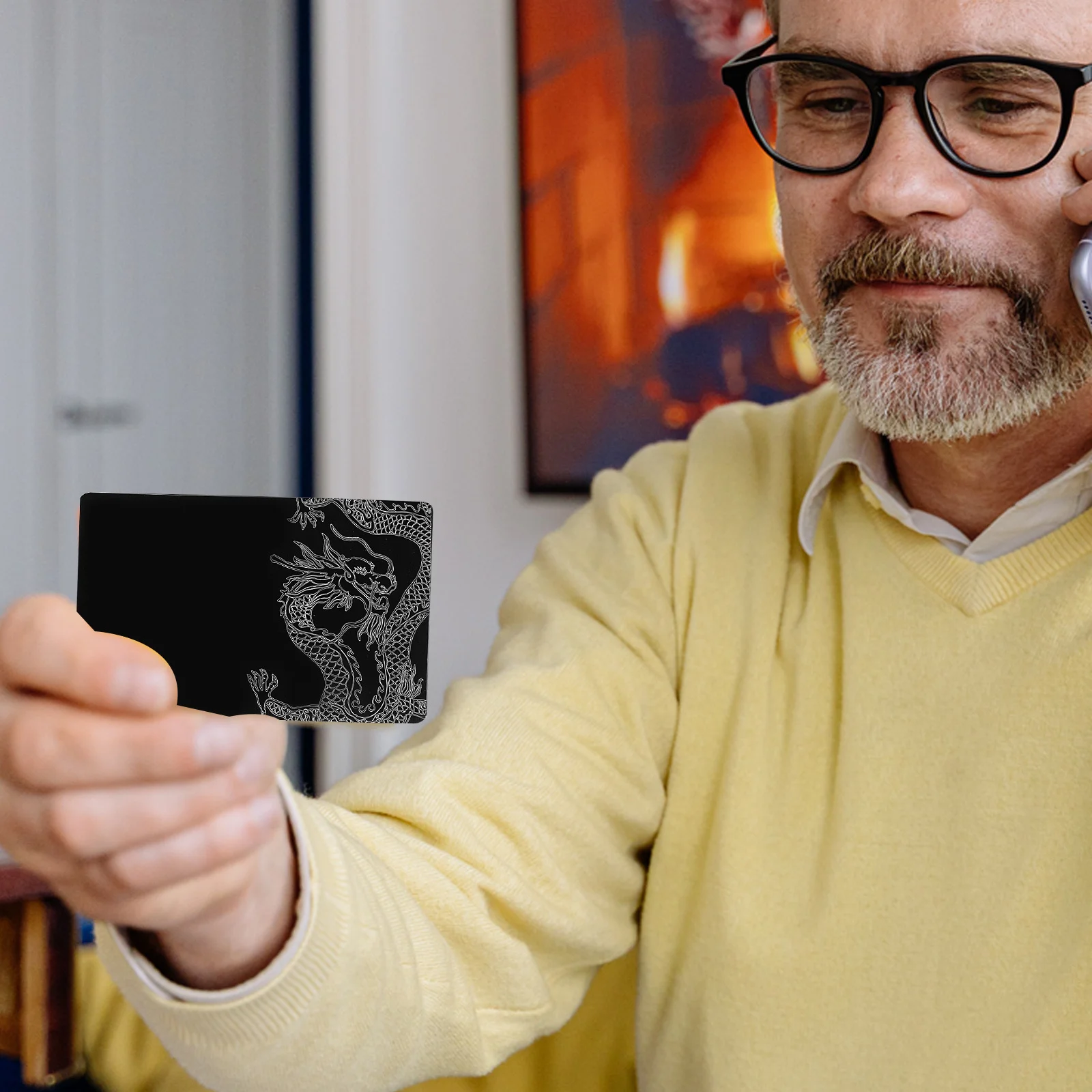 10pcs Laser Engraved Aluminum Business Cards Blank Metal Name Cards Smooth Diy Blanks For Custom Nameplates Metal Card Stock - Image 5