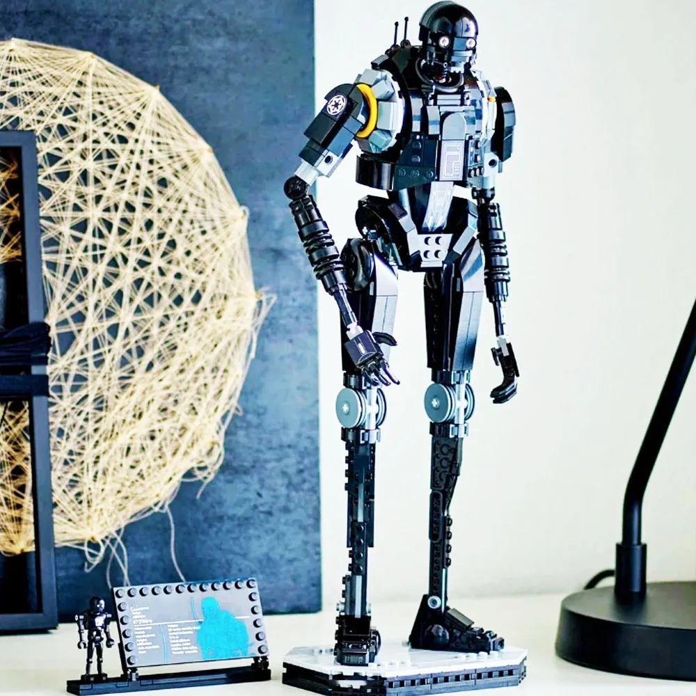 MOC 845 pièces guerres Ando K-2SO blocs de construction de droïde de sécurité Puzzle Robot modèle jouets vacances anniversaire Festival cadeaux de fête