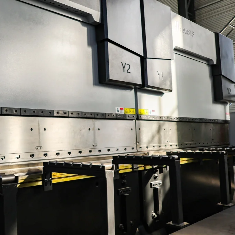 Fabricante HARSLE Máquina dobradeira CNC resistente DA66T Máquina dobradeira flexível Máquina dobradeira CNC