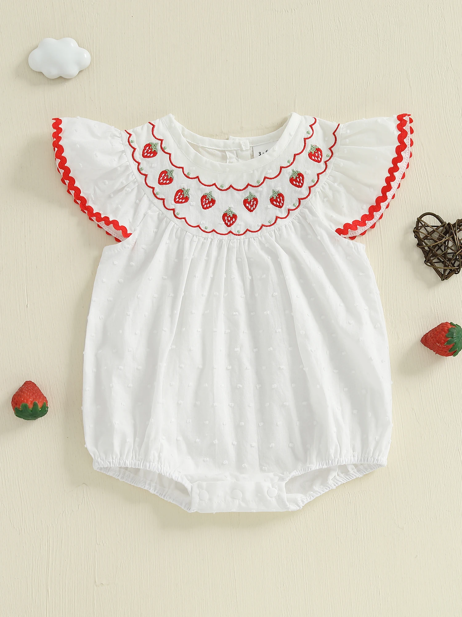 

Хлопковый комбинезон с цветочным принтом и рюшами на рукавах и круглым вырезом, комбинезон для маленьких девочек, комбинезон для малышей, летняя одежда