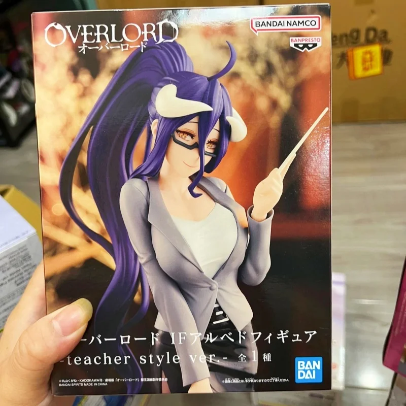 

BANPRESTO OVERLORD IF Albedo Teacher Style Anime Figure PVC Model Collection Action Figurine Doll desktop decoration Gift