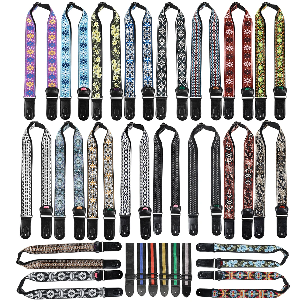 IRIN Guitar Strap Adjustable Ethnic Style Strap Acoustic/Classical/Electric Guitarra Bass Strap Guitar Parts & Accessories