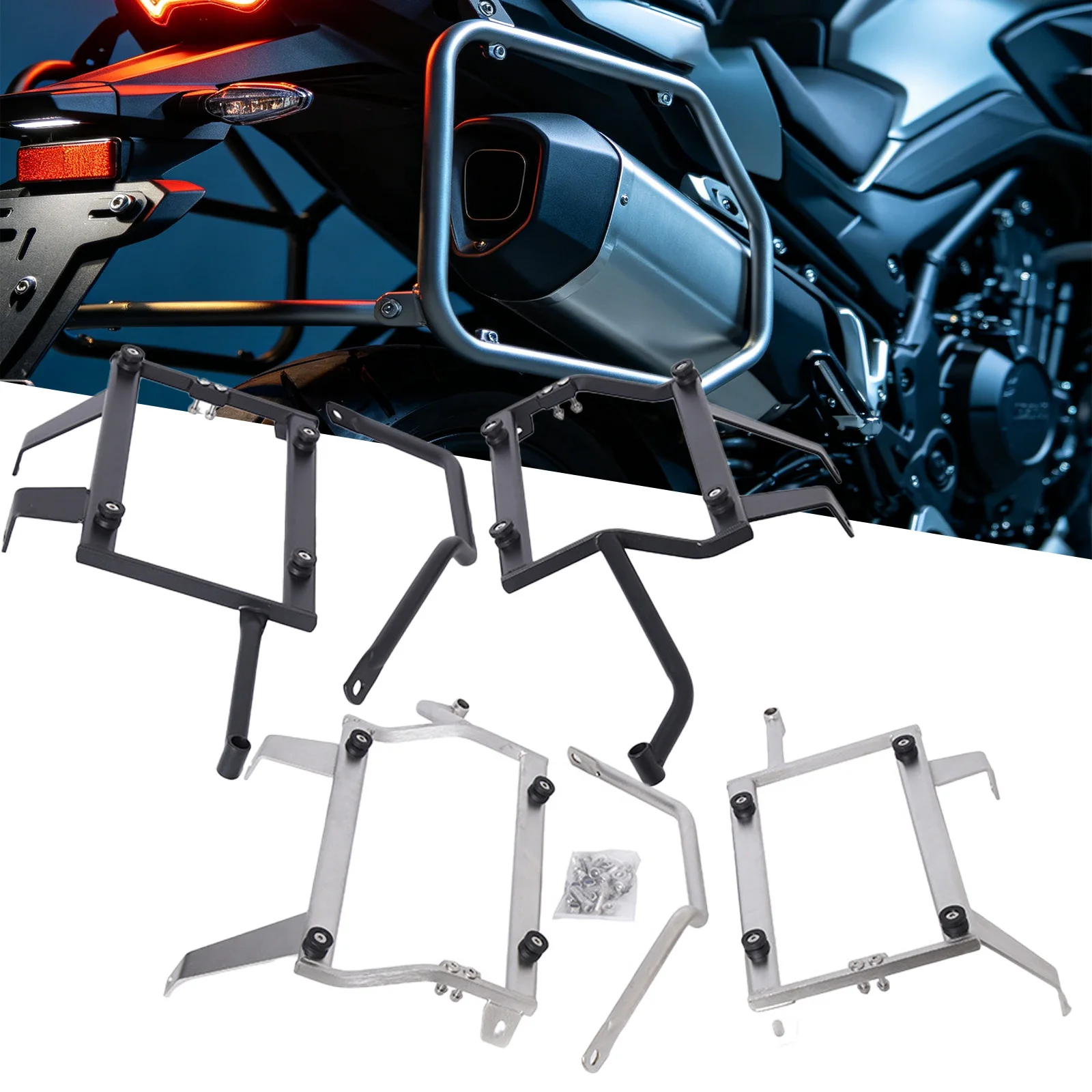 

For VOGE DS900X Motorcycle Side Panniers Rack Trunk Frame Panniers Rack Saddlebag Bracket Saddlebag Support Motorcycle Parts