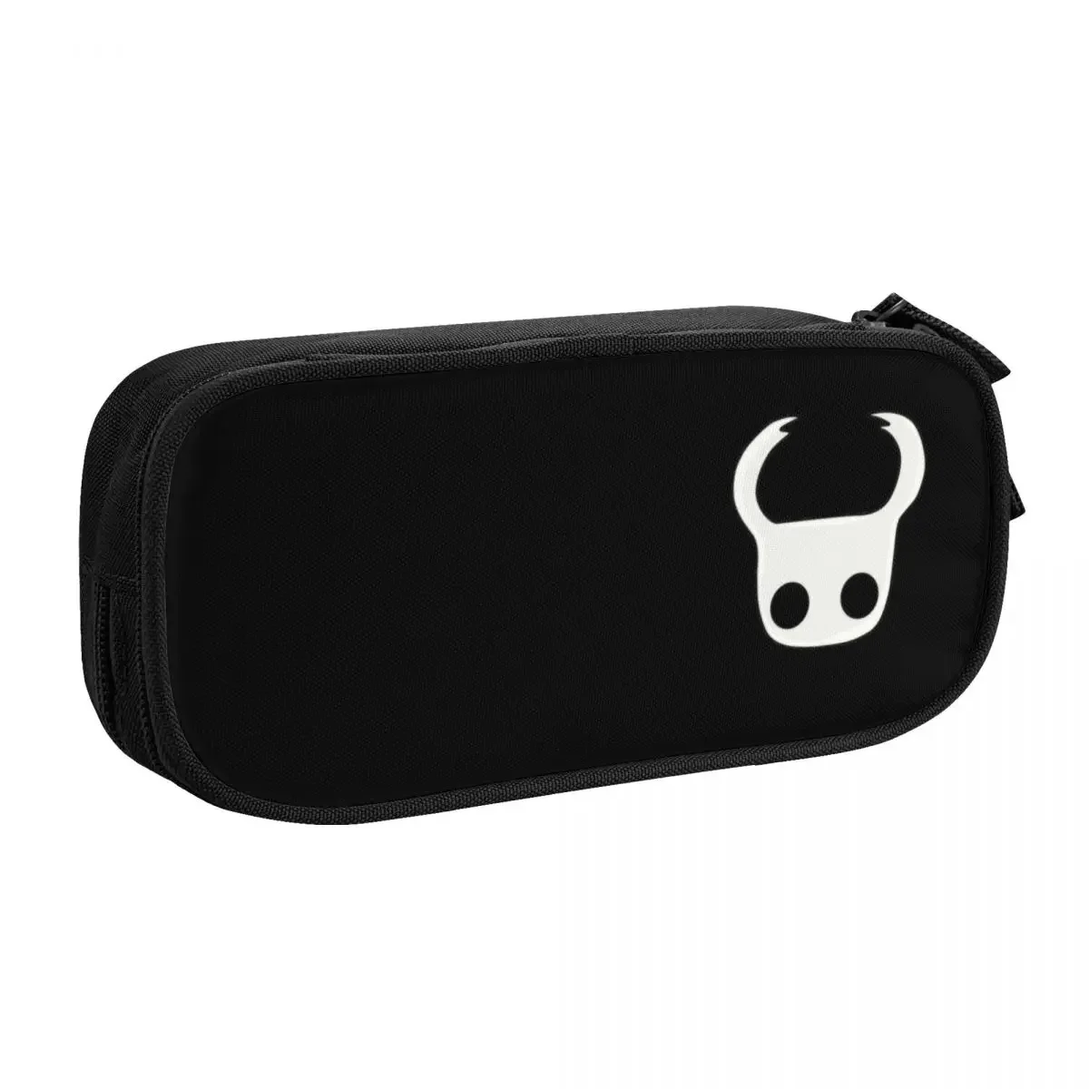 Custom Hollow Knight Head Kawaii Pencil Cases Girls Boys Large Capacity Adventure Video Game Pencil Bag Student School