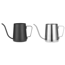 1pc 220/350/550ml Hand-Brewed Coffee Pot with Drip Type and Fine Mouth for Perfect Pouring and Brewing