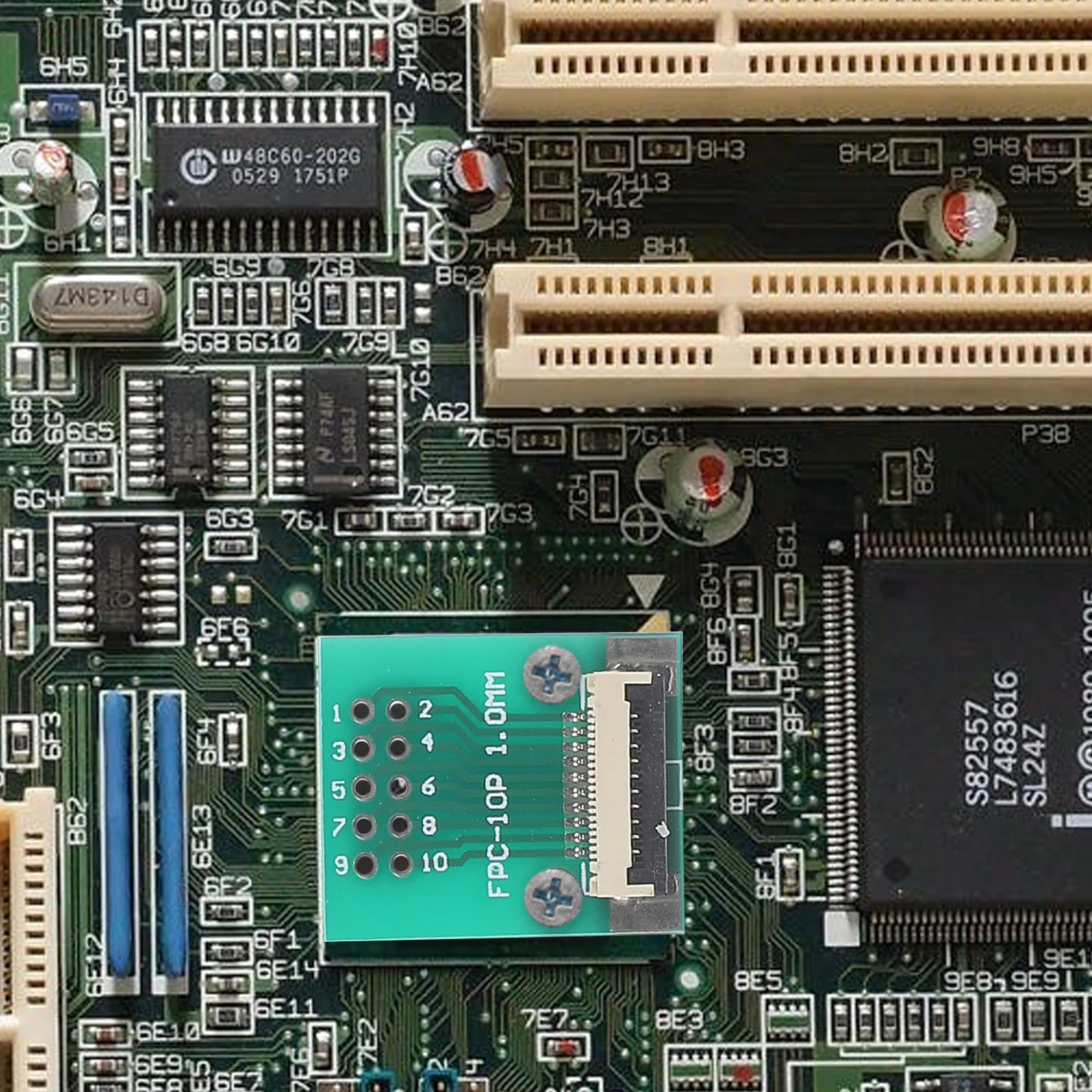 

10 Pcs FPC Adapter Board Power Connect Boards Pcb Connector Pvc Connectors Flat Cable Converter