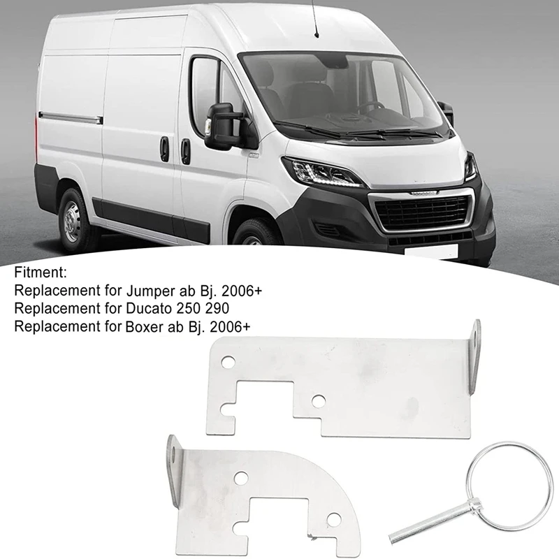 2X Rear DOOR LOCK H1 H2 Roof Burglary Protection Rear Door For Ducato JUMPER Relay Boxer X250 X290 Roof Camper