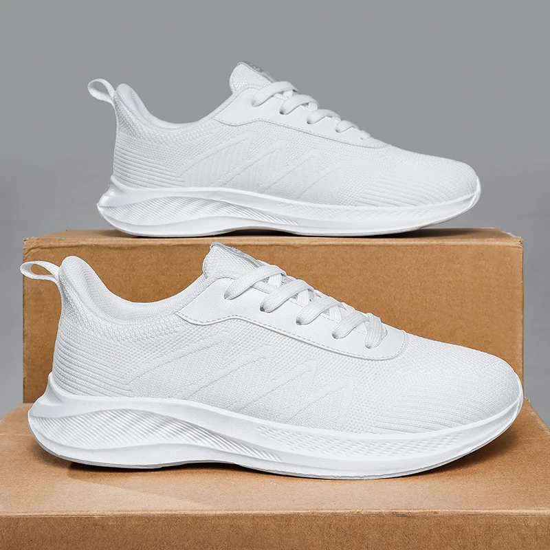 Men's net cloth shoes 2026 summer new breathable running shoes men's light sports walking shoes non-slip men's casual shoes view 3