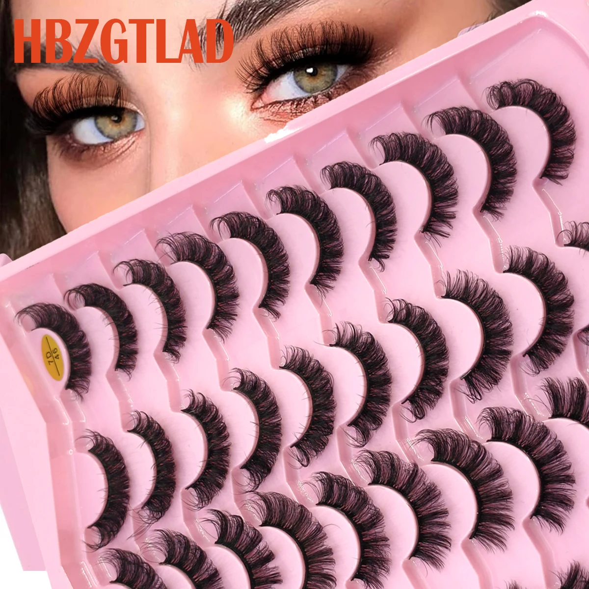 3D Nerz-Wimpern 20 Paar Volumen-Wimpern Großpackung Künstliche Natürliche Nerz-Wimpern Kurze Großhandels-Naturwimpern ﻿