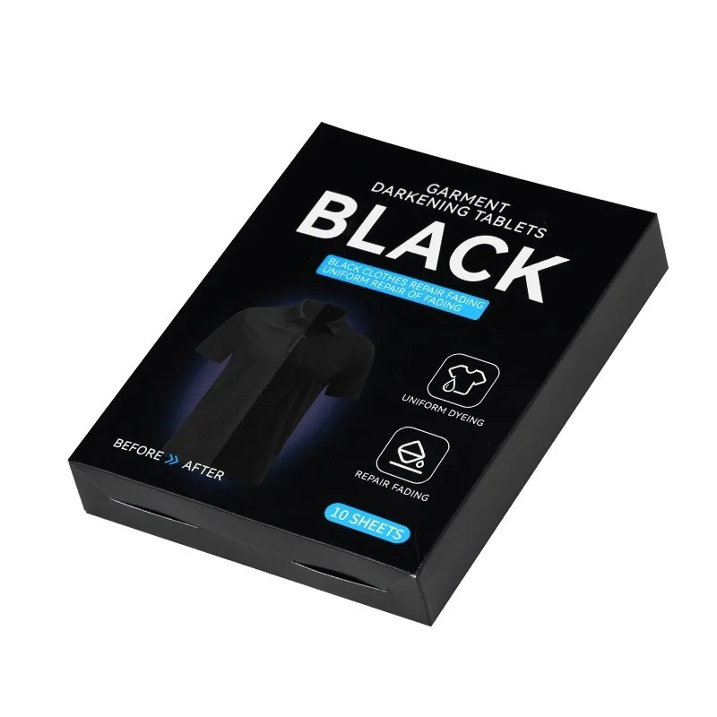 Black Laundry Sheets for Dark Clothes, Color Enhancing