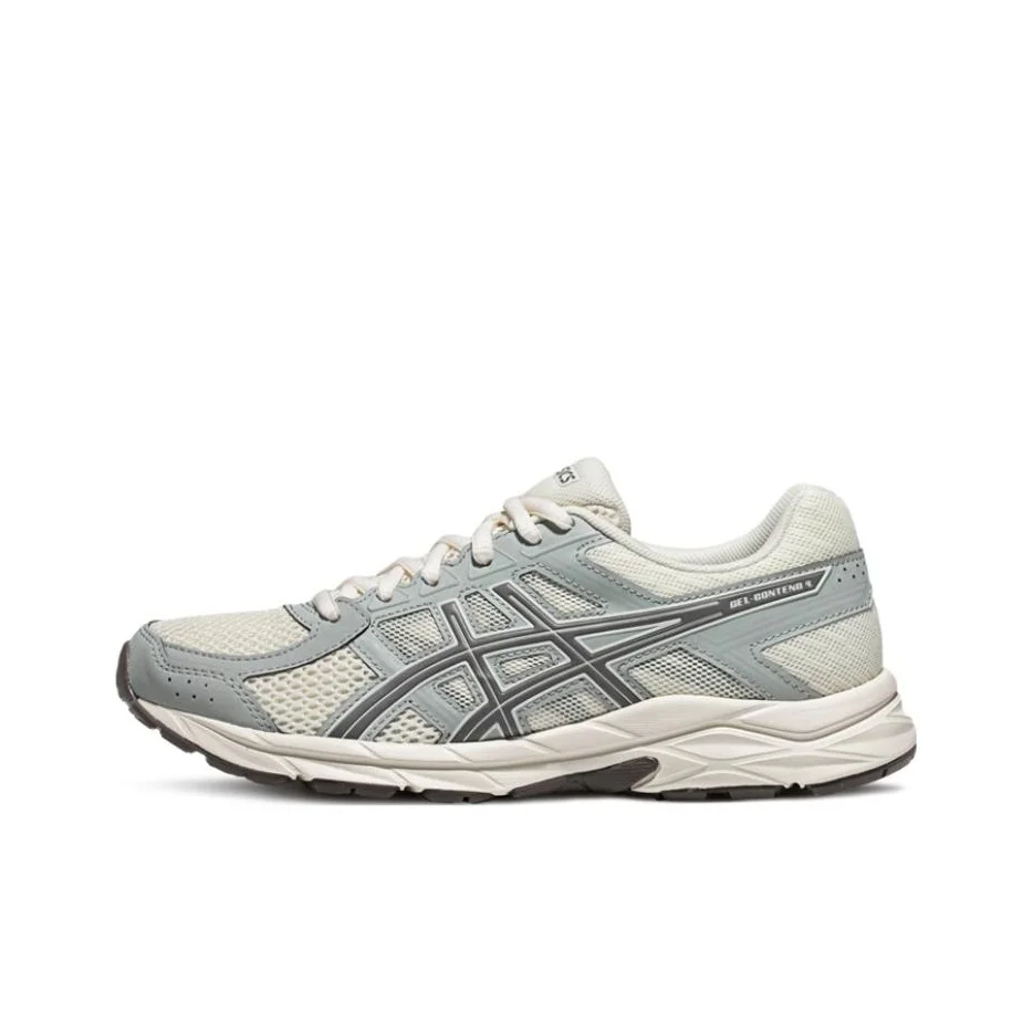 ASICS Gel Contend 4 Running Shoes Women's Low Top White T8D9Q-202