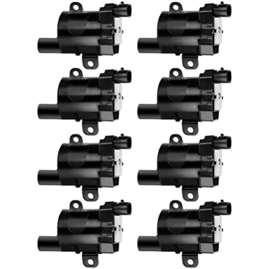 

Round Ignition Coils for Chevrolet GMC Buick Cadillac Silverado 1500 Suburban Sierra V8 Engines 4.8L 5.3L 6L 19992007 Replaceme