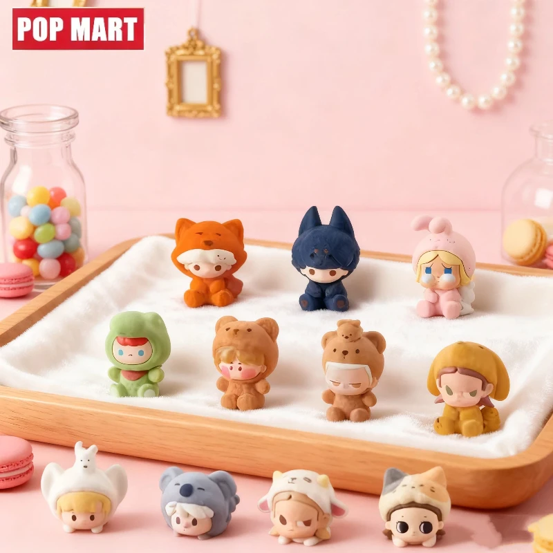 

Genuine POPMART Cuties Pajama Costume Series Blind Box Guess Bag Mystery Box Toys Doll Cute Figure Birthday Gifts for Girls