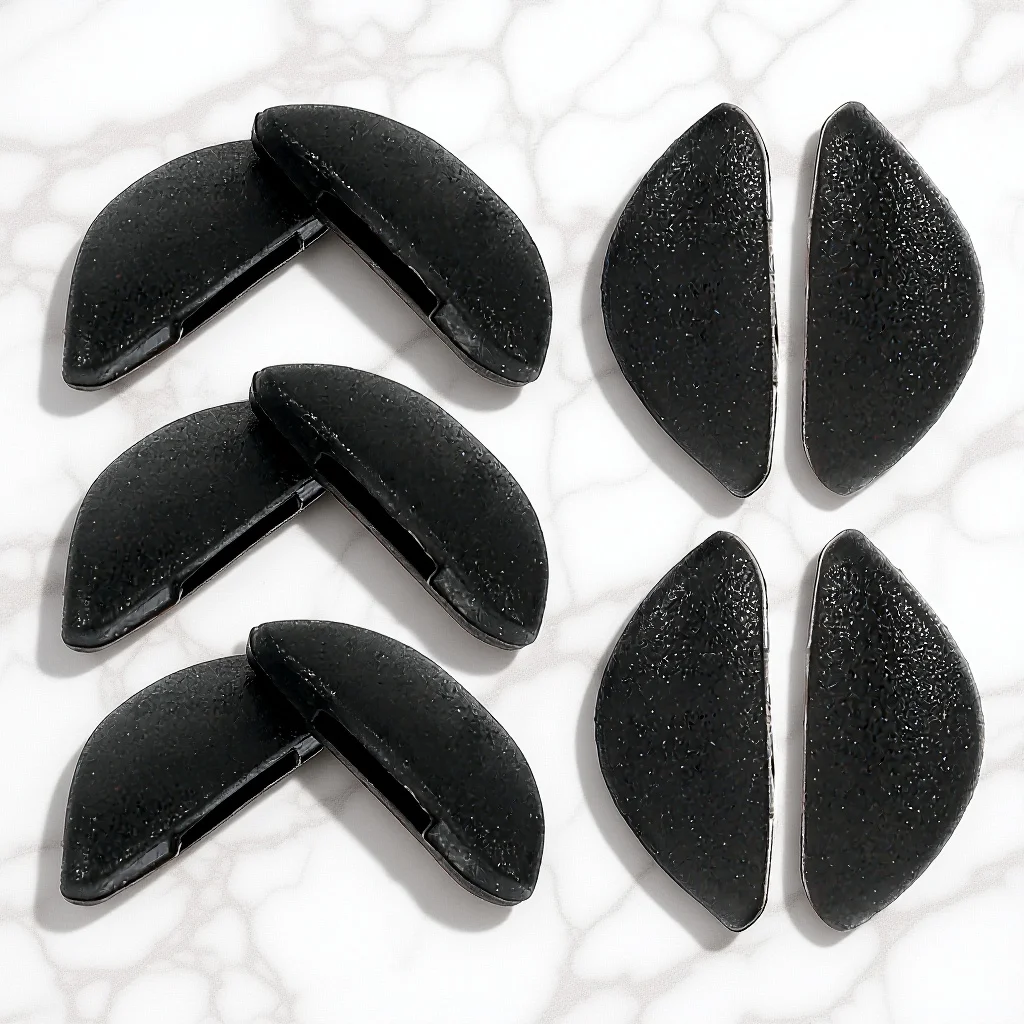 

10 Pairs Glasses Nose Pads Silicone Eye Glass Accessories Anti Slip Nose Holders Comfortable Ear Saver Replacement Supplies