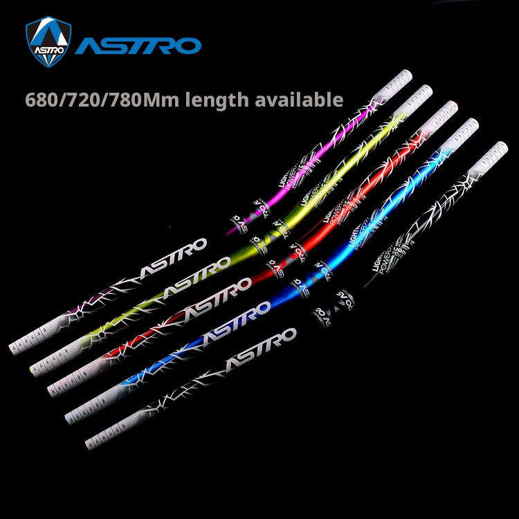 Astro 31,8MM Mountainbike-Lenker aus Aluminiumlegierung, Fahrrad-Riser-Lenker mit 25MM Erhöhung, 680/780MM Länge, Fahrrad-MTB-Lenker