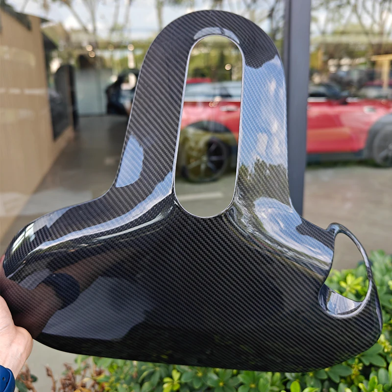 Brand  New Racing Genuine Carbon Fiber Material Glossy 3k Twill Seat Back Cover For LCI 2025 Mini Cooper F66 F67 2Pcs/Set