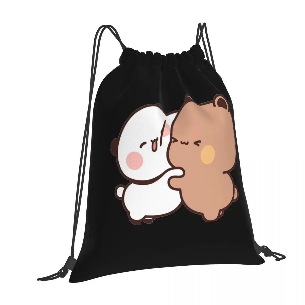Bear And Panda Bubu Dudu Balloon Backpacks Multi-function Drawstring Bags Shoes Bag Book Bags for Travel School