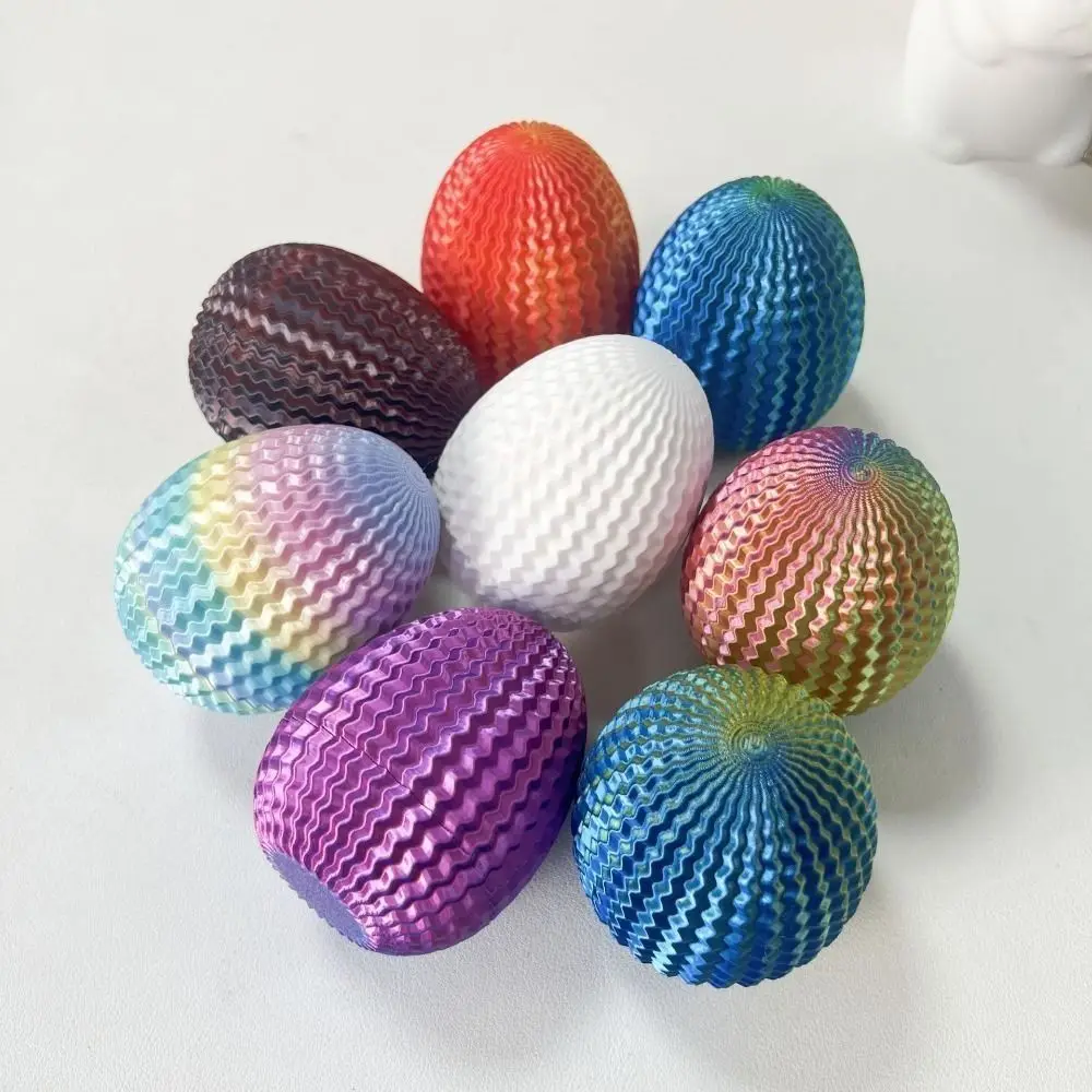 Creative Dragon Egg Puzzle Box Mystery Ideal Gifts Maze Egg Puzzle Boxes Educational Tool 3D Printed Dragon Egg Fidget Toys