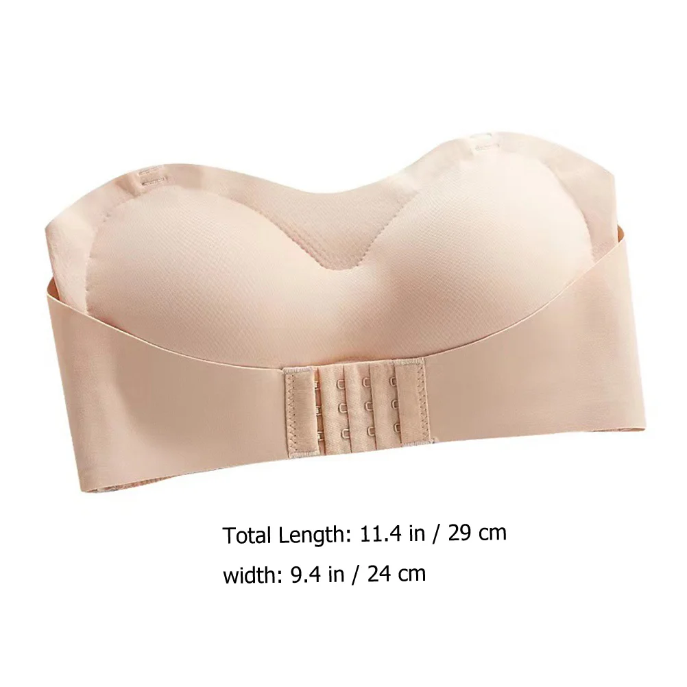 Bra Versatile Bras for Women Hanging Neck Detachable Strap Strapless Backless Nylon Push up Underwear Skin-friendly