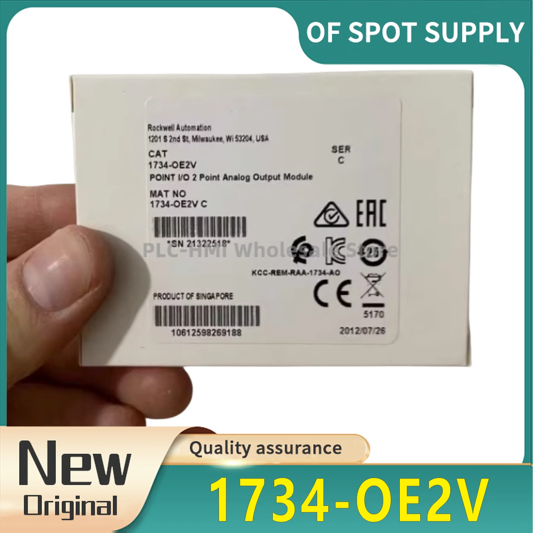 New original 1734-OE2V 1734OE2V module.