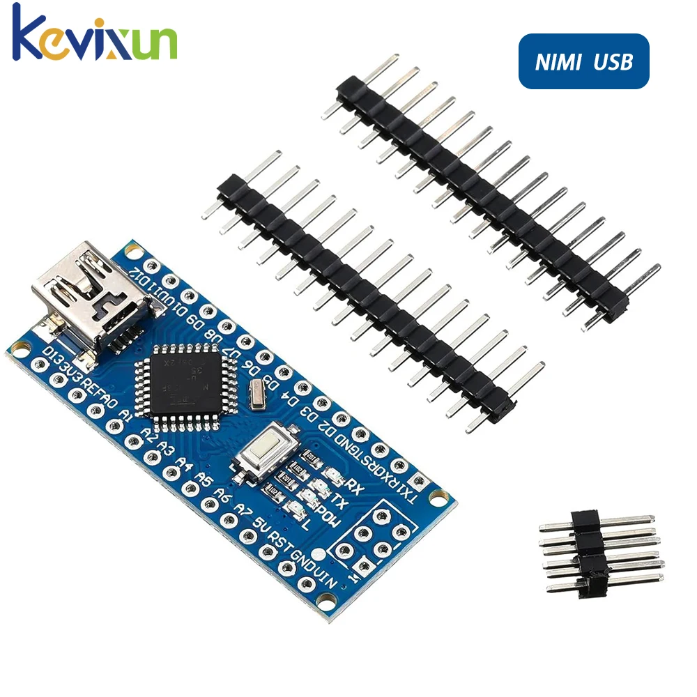 1-10pcs MINI USB For Nano V3.0 ATmega328P CH340G Micro-controller board for arduino Type-C / Micro USB 328P NANO 3.0 CH340