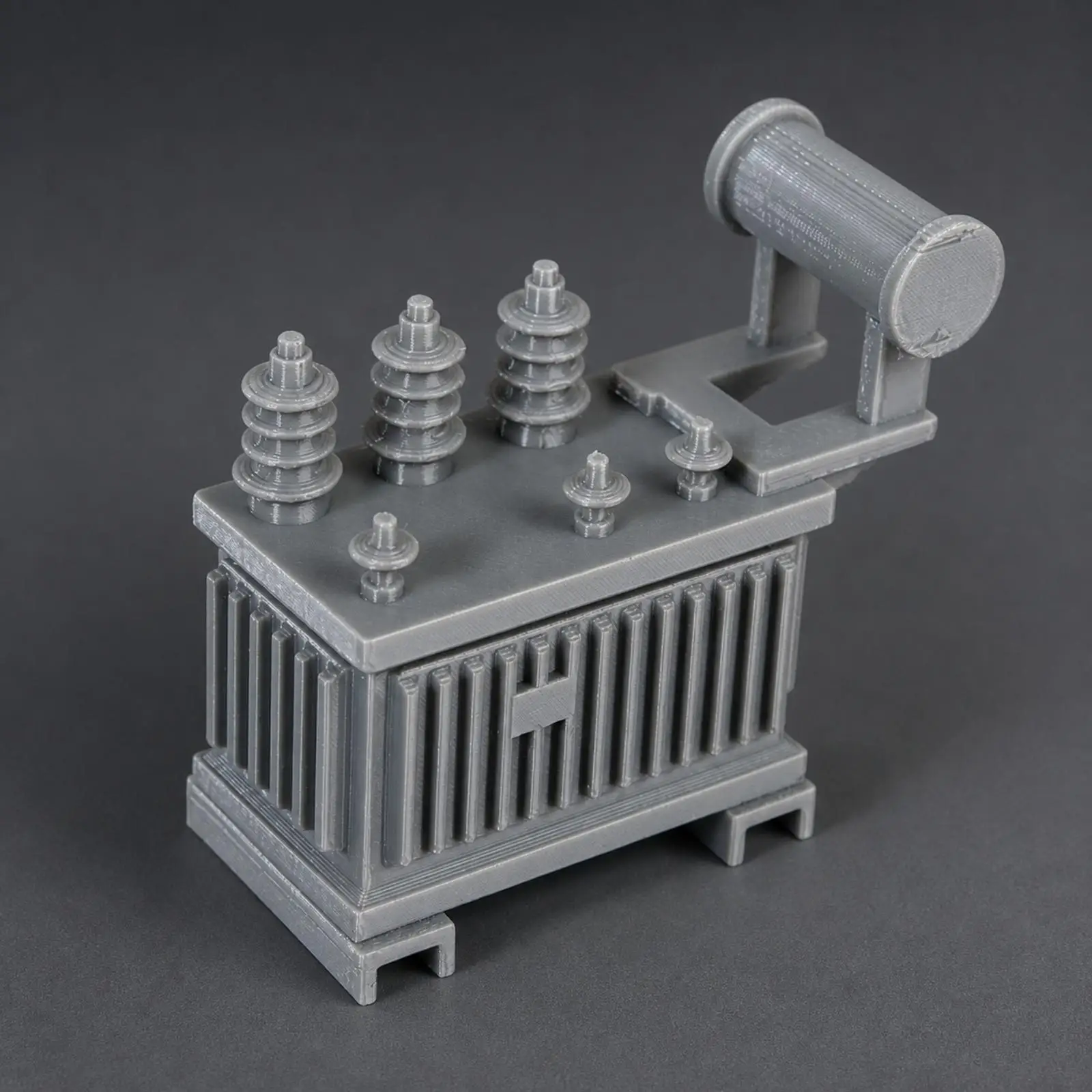 Simulation Power Tower Miniature Energy Relay Station Model Kit DIY Assembly for Architectural Diorama Scenes