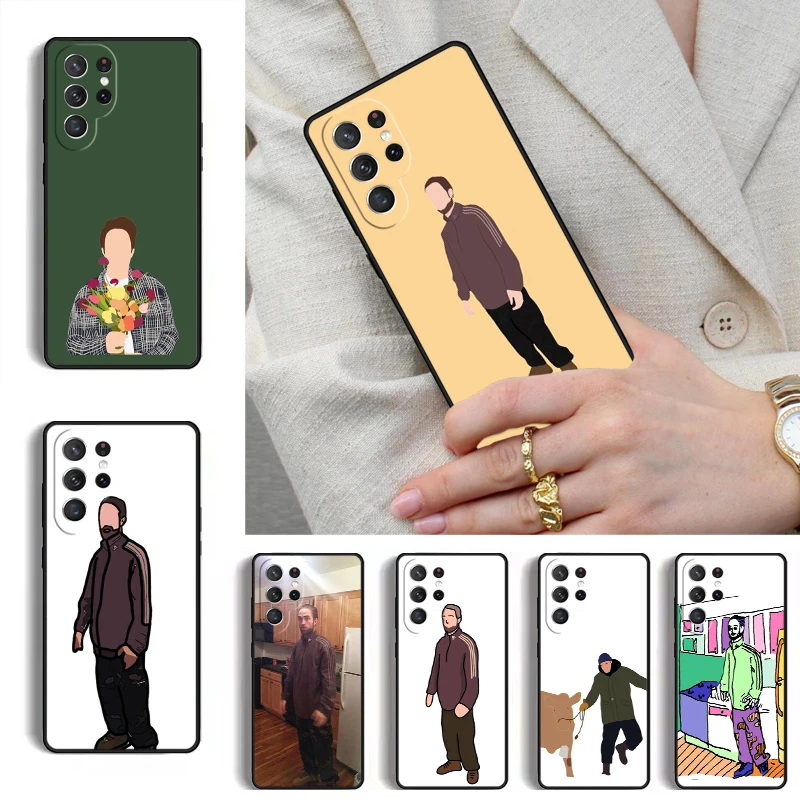 Robert Pattinson Standing MOBILE Phone Case for Samsung Galaxy S26 S25 Ultra S24 S23 S22 S21 Plus Note 10 Bumper Cover