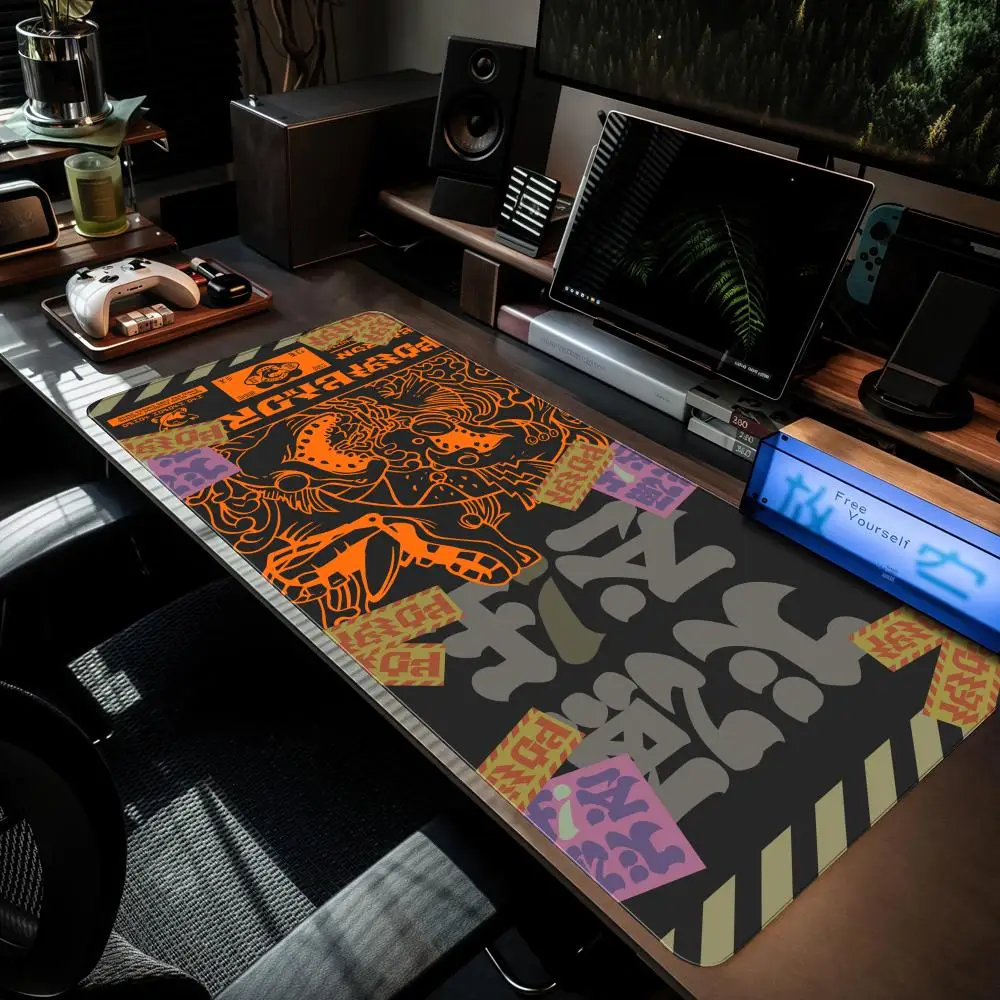 Big Run Splatoon 3 Mouse Pad MouseMat XXL Aksesoris Komputer Keyboard Besar Laptop Table Pad Produk Baru Gamer Gaming