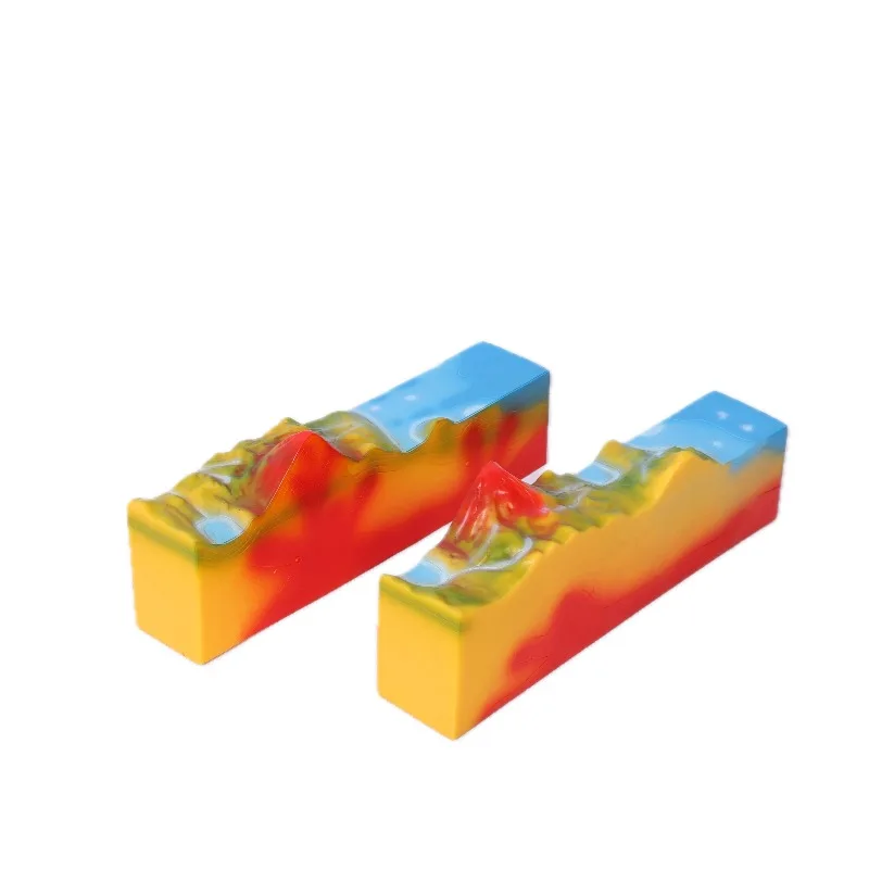 Medical Science Demonstration Models Middle High School Teaching Models PVC Material Durable Desktop Ornaments Volcano Model