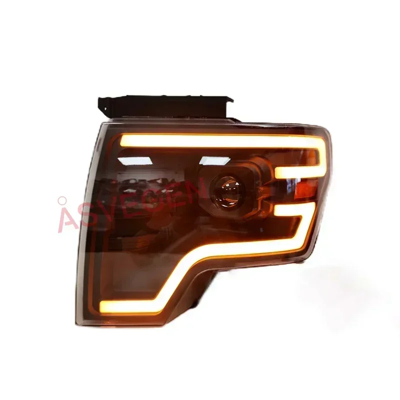 New design Headlight Assembly For F150 2009 2010 2011 2012 2013 2014 Full Led Head Lamp with Truning signal+DRL