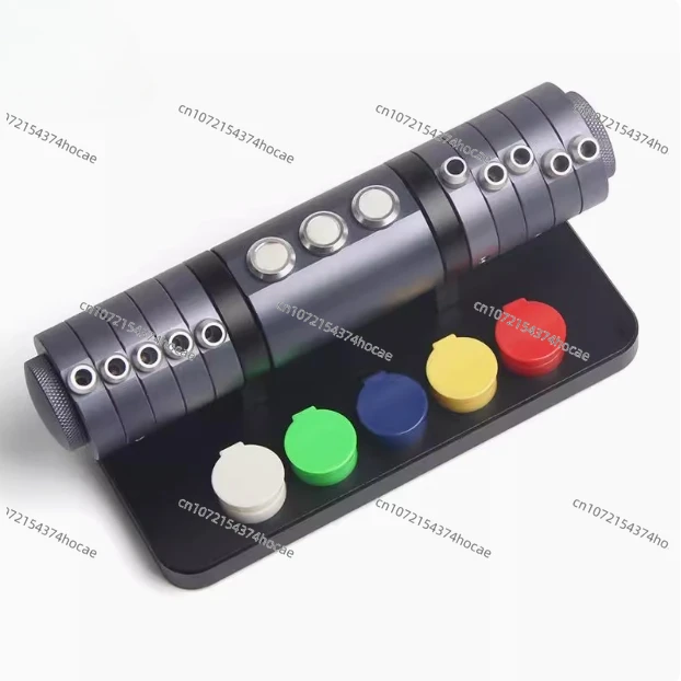 

2 in 1 Metal Watch Repair Screwdriver Organizer and Grease Oil Cup Stand for Watch Maintenance T0412