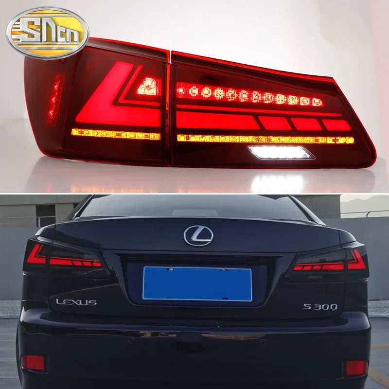 

Car LED Taillight Tail Light For Lexus IS250 IS350 2006 - 2012 Rear Running Light + Brake Lamp + Reverse + Dynamic Turn Signal