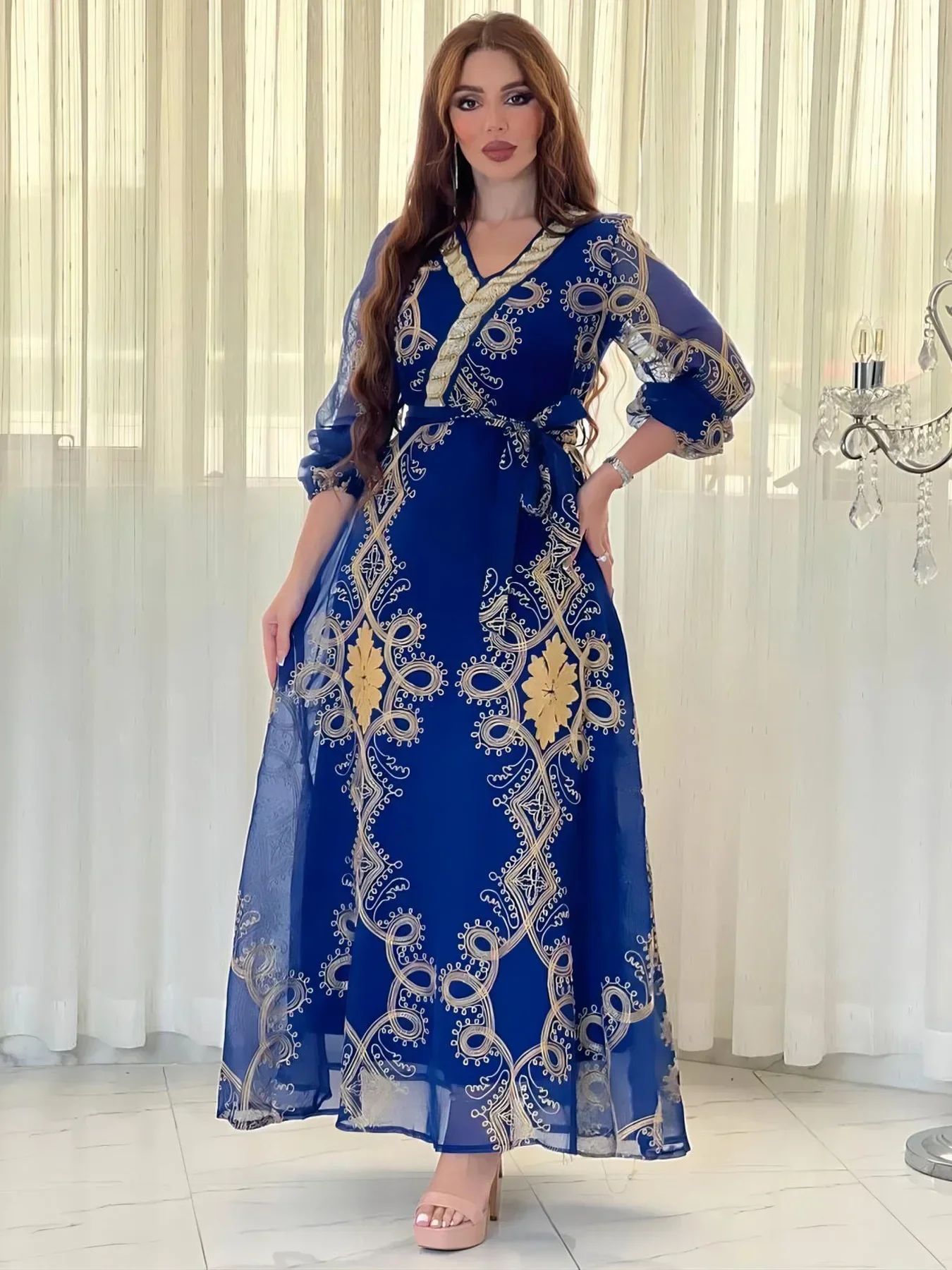 

Eid Muslim Dress for Women Abaya Embroidery Jalabiya Party Dresses Dubai Abayas Kaftan Ramadan Islam Vestidos Arab Long Robe