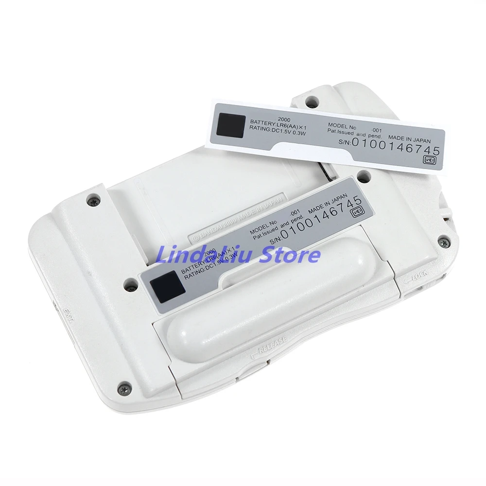 1 Uds. Para consola de juegos WSC carcasa trasera funda etiqueta adhesiva para WSCC